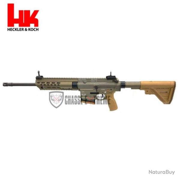Carabine H&K MR308 A3 Ral8000 16.5" Cal 308 Win Slim-Line Hkey