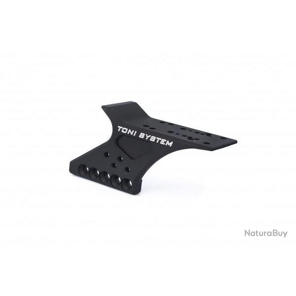 Connexion micro point rouge montage lunette pour CZ TS - TS2 Racing green/Deep B- TONI SYSTEM - Noir