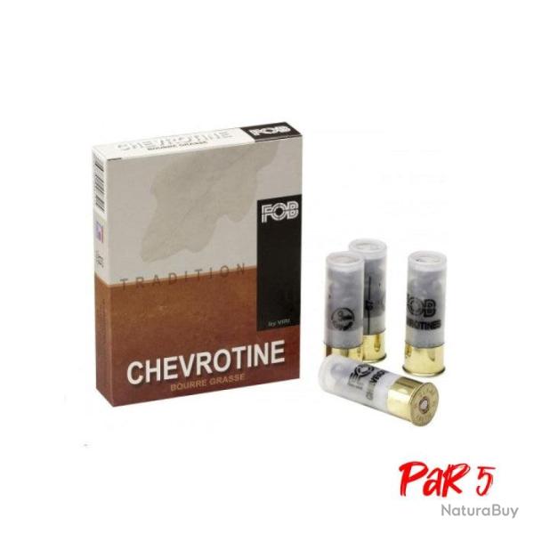 Cartouches FOB Chevrotine - 12/67 / 21 / Par 5