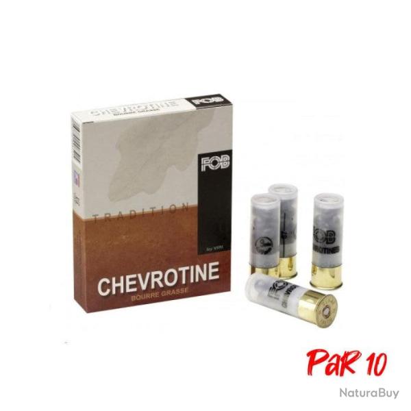 Cartouches FOB Chevrotine - 12/67 / 21 / Par 10