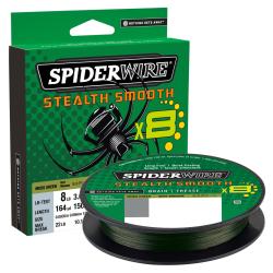 Tresse Spiderwire Stealth Smooth 8 Braid Moss Green 150m 6/100