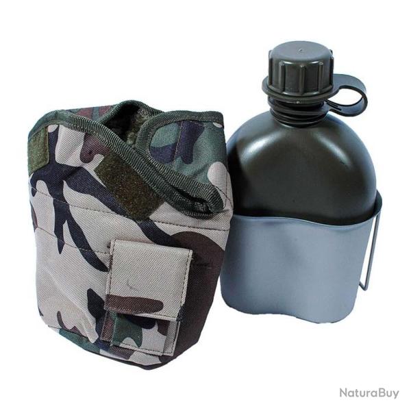 GOURDE US + HOUSSE + QUART