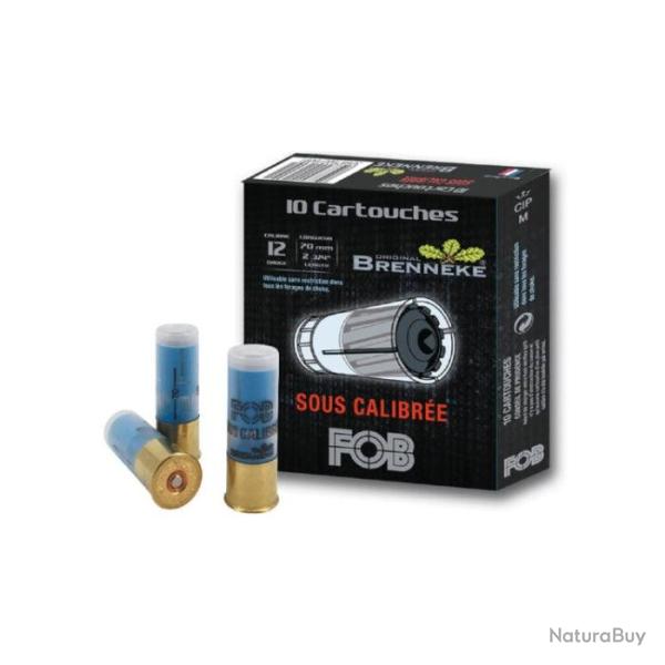Balles FOB sous calibr�e Brenneke - Cal.12/70 - 22 g / Par 5