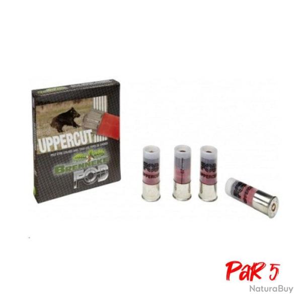 Balles FOB Brenneke Uppercut - Cal.12/67 - 28,4 g / Par 5