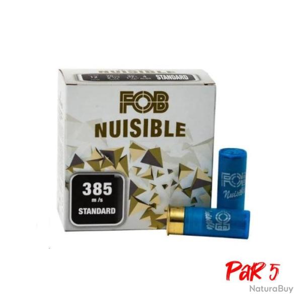 Cartouches FOB Nuisibles Standard - Cal.12/70 - 32 g / 4A / Par 5