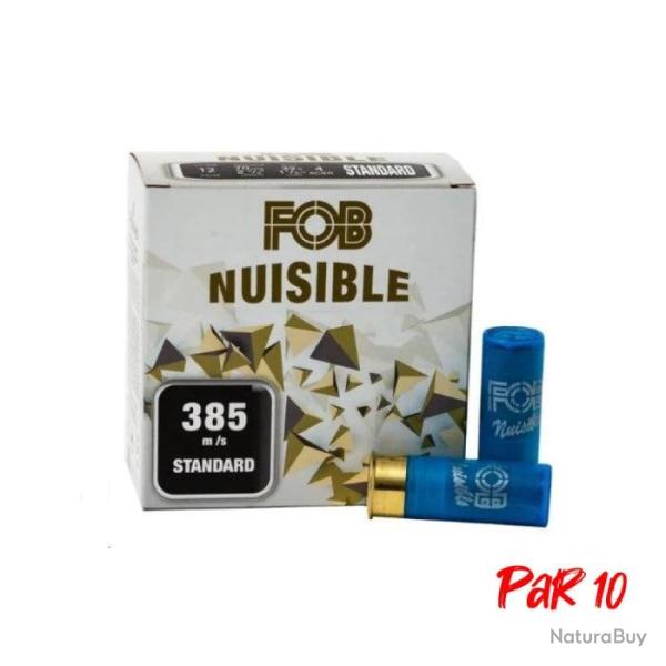 Cartouches FOB Nuisibles Standard - Cal.12/70 - 32 g / 4A / Par 10