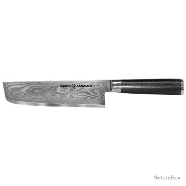 Couteau Samura Damascus Nakiri - 31 cm