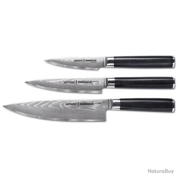 Coffret 3 couteaux Samura Utility Default Title