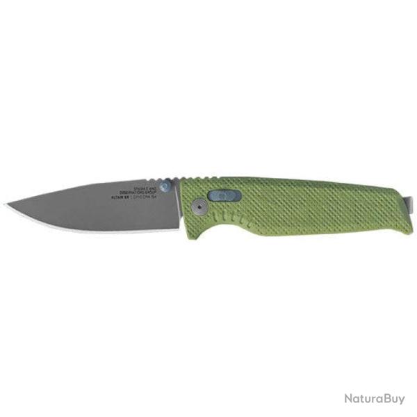 Couteau de poche Sog Altair XR 18,3 cm / Noir/Bleu - 18,3 cm / Vert/Bleu