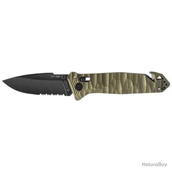Couteau de poche TB Outdoo CAC S200 Mixte Toxifi� - 3 fonctions 23,8 - 23,8 cm / Kaki