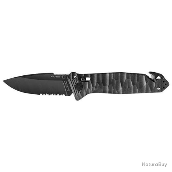 Couteau de poche TB Outdoo CAC S200 Mixte Toxifi� - 3 fonctions 23,8 - 23,8 cm / Noir