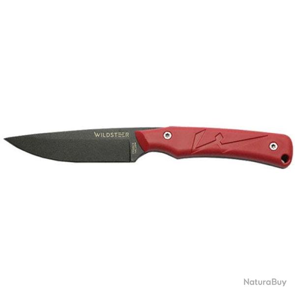 Couteau Wildsteer Troll - 20 cm - Rouge / Noir