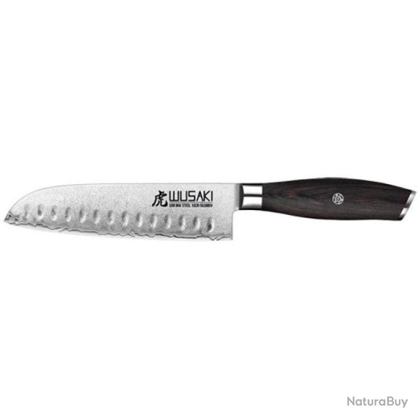 Couteau Wusaki Santoku 17 cm - 17 cm