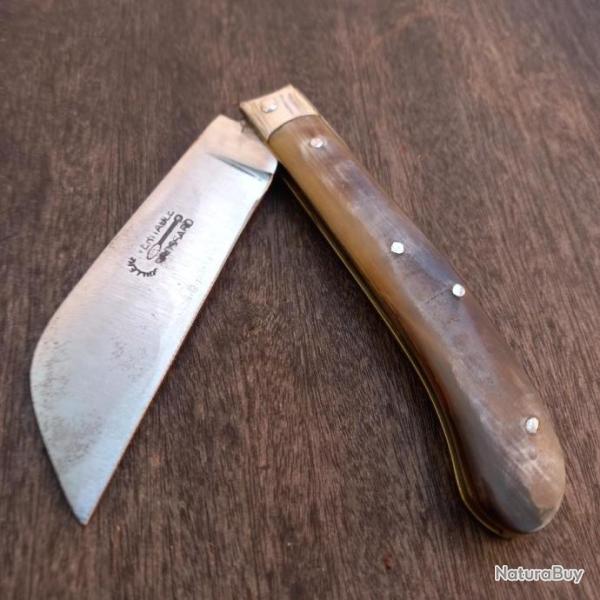 Couteau R�gional DONJON YATAGUAN V�RITABLE BROSSARD Manche en Corne