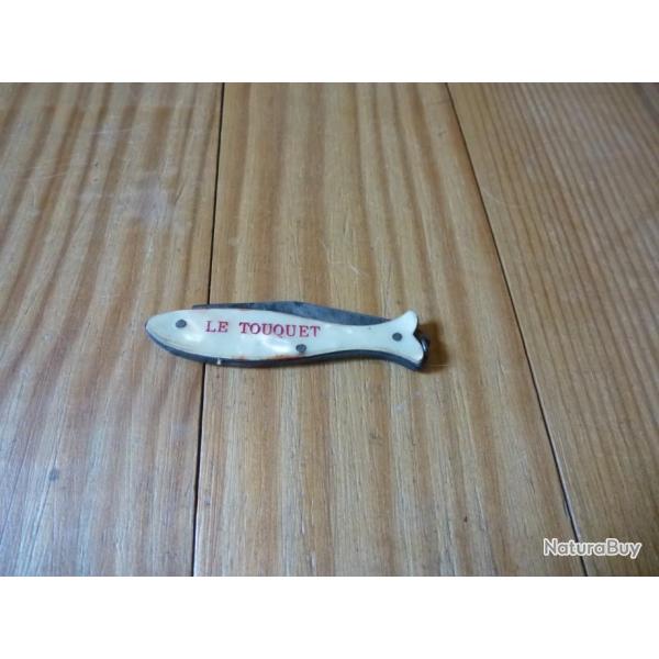 VIEUX COUTEAU  PUBLICITAIRE LE TOUQUET