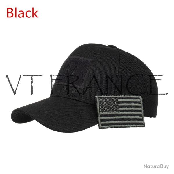 Casquette Brodee USA Camouflage-Noir 20260729082521