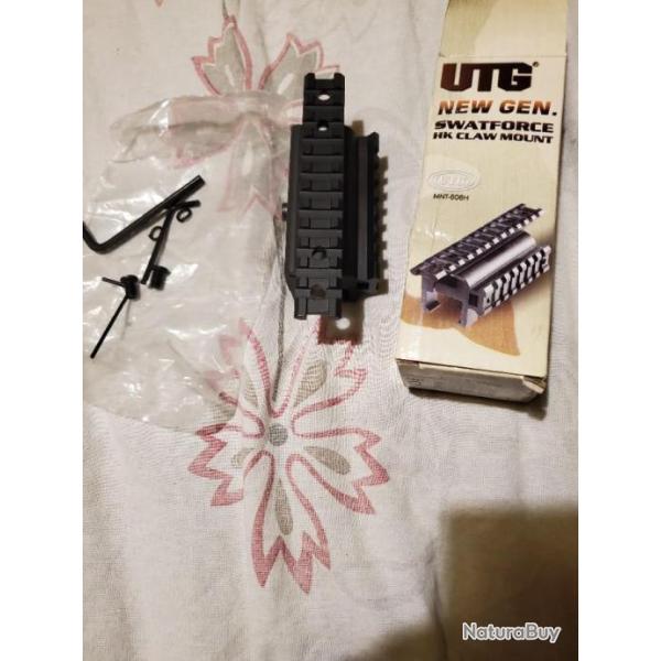 rail Utg pour mp5 neuf jamais install� avec bo�te et fixation