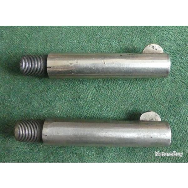 Lot de 2 Canons pour revolver US Hopkins & allen XL No 4 patent 1875