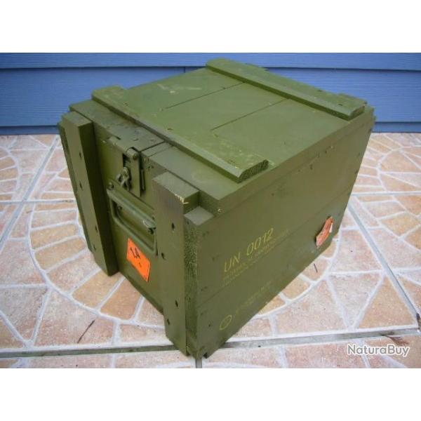 Caisse bois Raid 4X4, chasse, vintage atelier garage, Agricole forestier