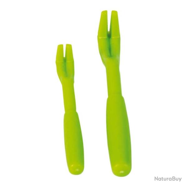 CROCHET TIRE-TIQUES X2 VERT TU