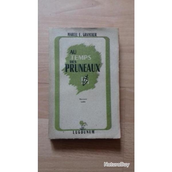 Livre AU TEMPS DES PRUNEAUX