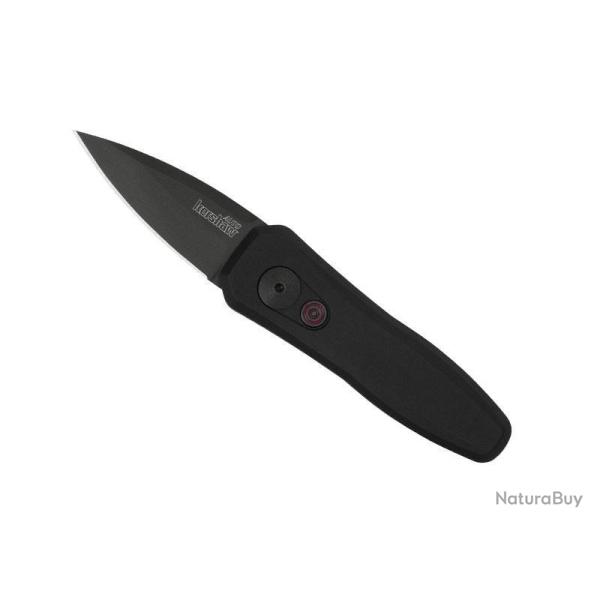 COUTEAU AUTOMATIQUE KERSHAW "LAUCH 4" LAME ACIER REVETEMENT DLC MANCHE 8CM ALUMINIUM NEUF