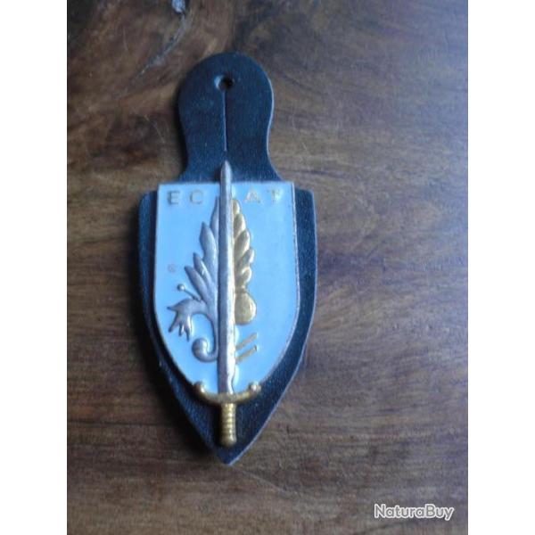 insigne militaire de l ecat ecole du commissariat arme de terre / fia lyon edit