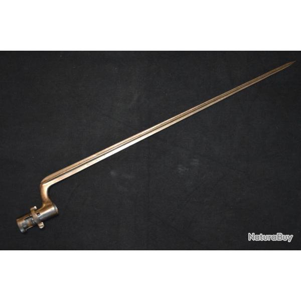 RARE BAIONNETTE MOD.1857 POUR FUSILS MOD. 1822, 1842, 1853, 1857, 1867 -GUERRE 1870/71-CHATELLERAULT