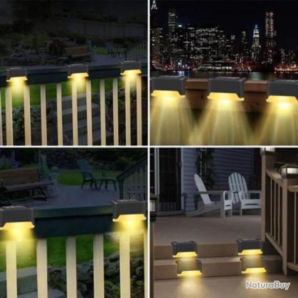 Lot de 16 Lampe de pont Solaire LED Imperm�able lumi�re Ext�rieur jardin