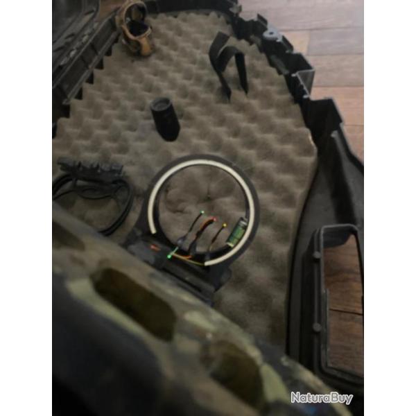 Viseur gaucher pour  arc � poulie