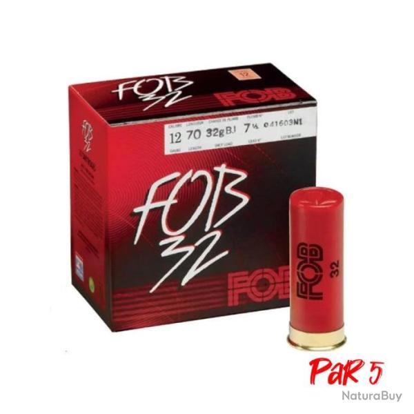 Cartouches FOB - Cal.12/70 - 32 g / 3 / Par 5