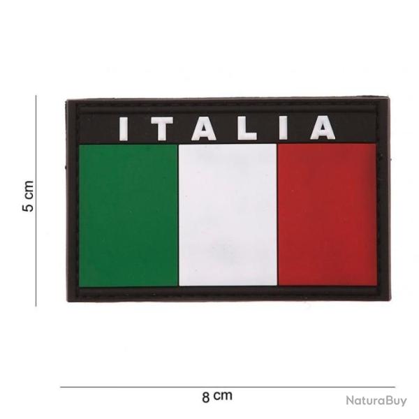 Patch 3D PVC Italie avec velcro | 101 Inc (11188 | 8719298129479)
