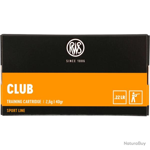 .22 lr. Club 2,6g/40grs. (Calibre: .22 lr.)