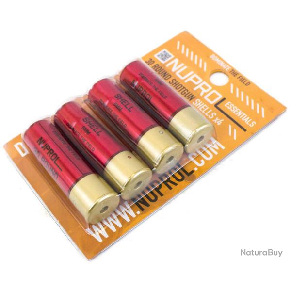 Sachet De 4 Douilles Pour Fusil  Pompe Type Franchi - Nuprol - A68850