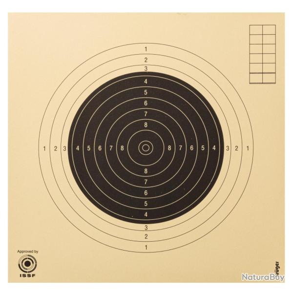 100 cartons-cibles 20 x 20 cm - A52280