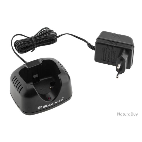 Socle chargeur pour talkie walkie Midland G9 Pro - A69217