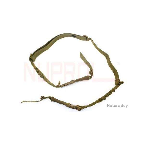 Sangle 2 points Bungee 1000 tan np - A69962