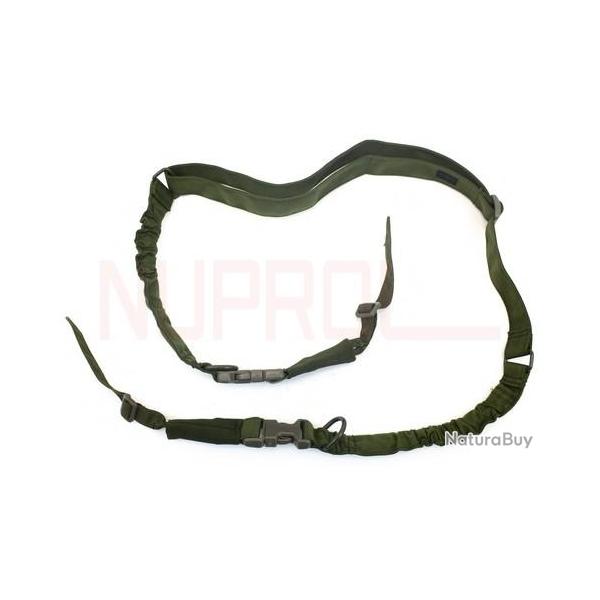 Sangle 2 points Bungee 1000 Verte od np - A69961