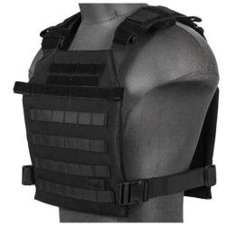 Gilet l&eacute;ger Plate carrier noir 1000D - Noir - A68609