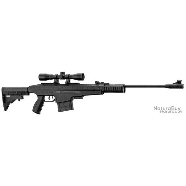 Pack carabine  air tactique PENDLETON Cal. 4,5mm + lunette 4x32 - PCKCA0121