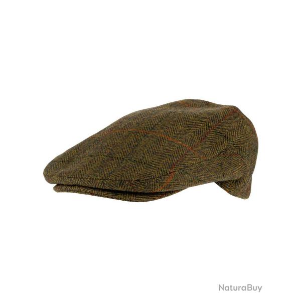 Casquette Jack Pyke plate Tweed Marron Casquette A60988