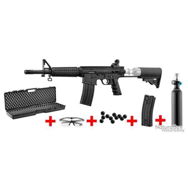 Pack AR15 Defense Cal .68 semi-auto  air - PCKMA215