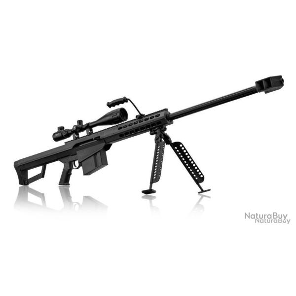 Pack Sniper LT-20 noir M82 1,5J + lunette + bi-pied - PCKLR3050