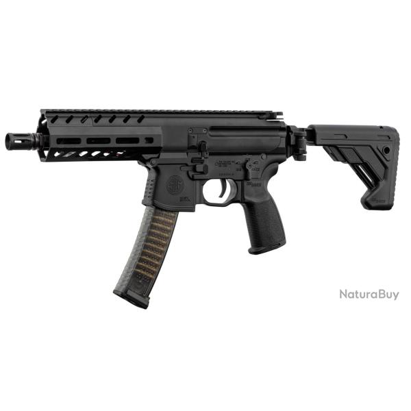 R�plique AEG Sig Sauer MPX noire - R�plique MPX noire AEG - LE1026