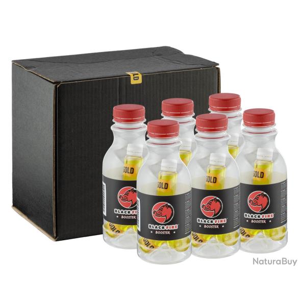 Booster d'ar�mes Black Fire pour sanglier - Carton de 6 bout. de 6 fioles - A55678