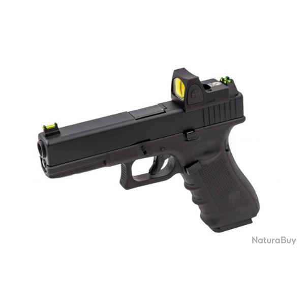 R�plique GBB Raven EU7 Noir avec RMR - REP NP RAVEN PISTOLET EU7 NOIR + BDS - PG3105R