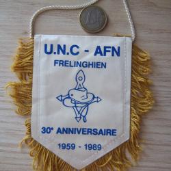 fanion militaire  union des combattants de Frelinghien Nord