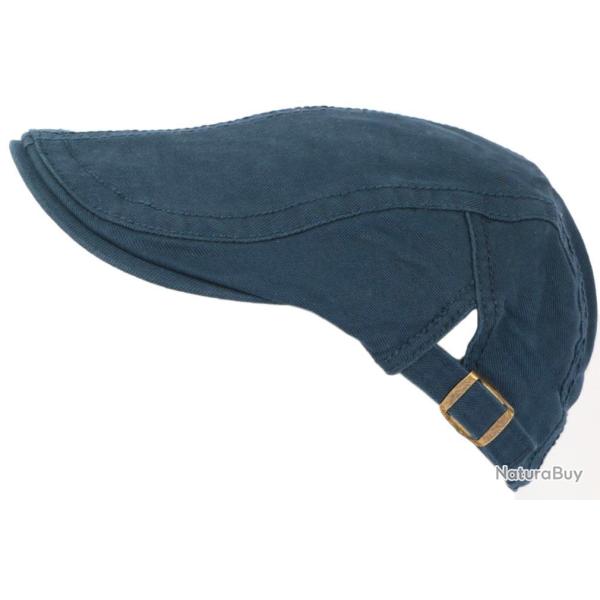 Casquette Plate Bleue en Coton Sportswear Et� Homme et Femme Menyk Taille unique Bleu