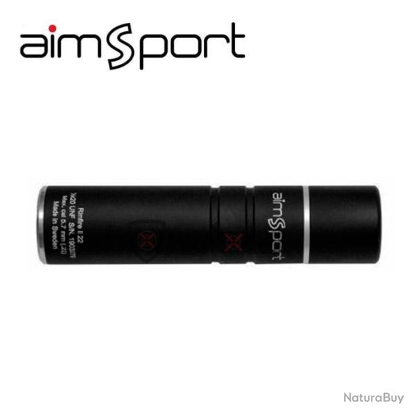 Silencieux AIMSPORT Rimfire II Cal 22-5,7mm 1/2"x20 Unef