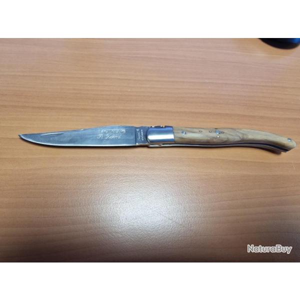 Couteau ROBERT DAVID - Manche Olivier - Lame en 12C27